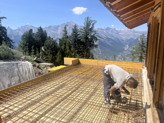 Transformation d'un chalet à Haute-Nendaz