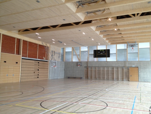 Ecole et Salle de gym des Plantys à Vétroz